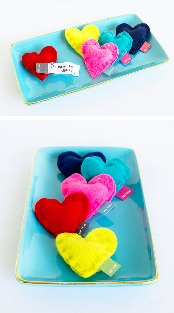 Heart Message Valentines