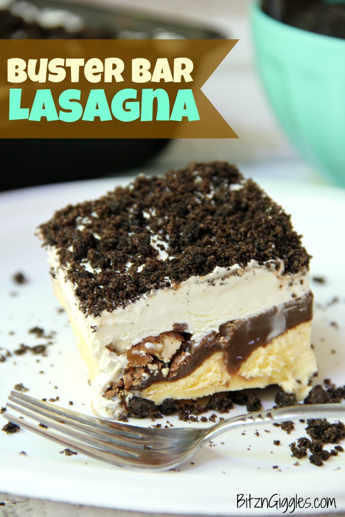 Buster Bar Dessert Lasagna