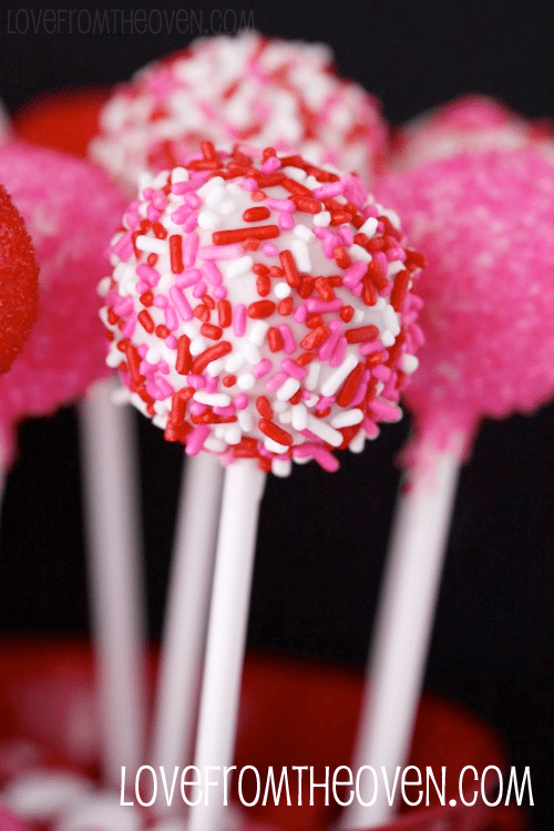 Pink Velvet Cake Pops