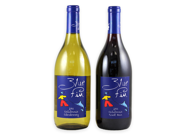 Blue Fin Chardonnay & Pinot Noir