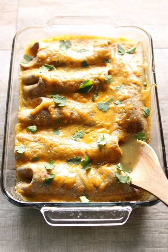 Make-Ahead Breakfast Enchiladas 