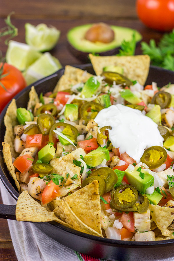 Cast Iron Skillet Nachos