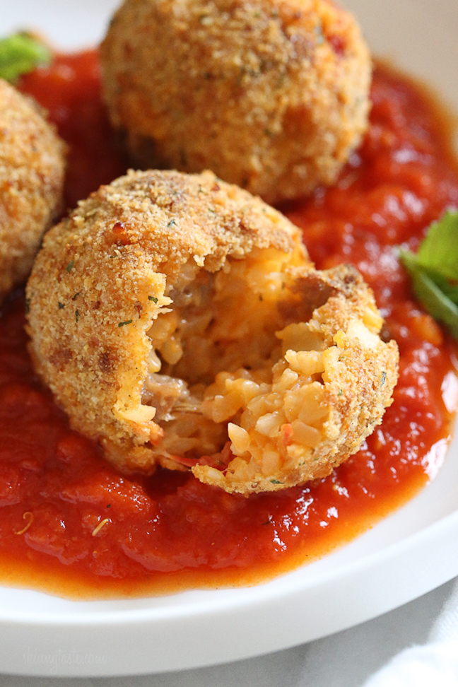 Cauliflower Rice Balls