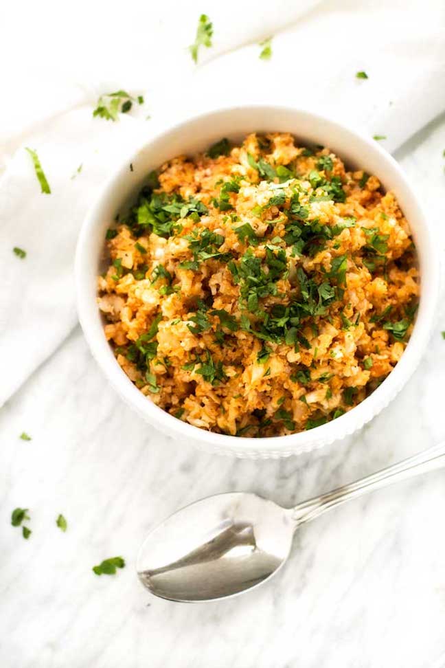 Spanish Cauliflower Rice 