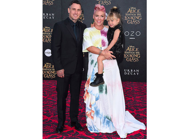 Pink & Carey Hart