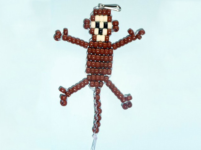 Pony Bead Monkey