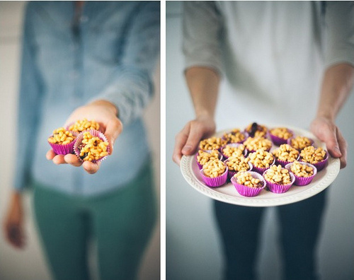 Peanut Butter Honey Puffed Treats