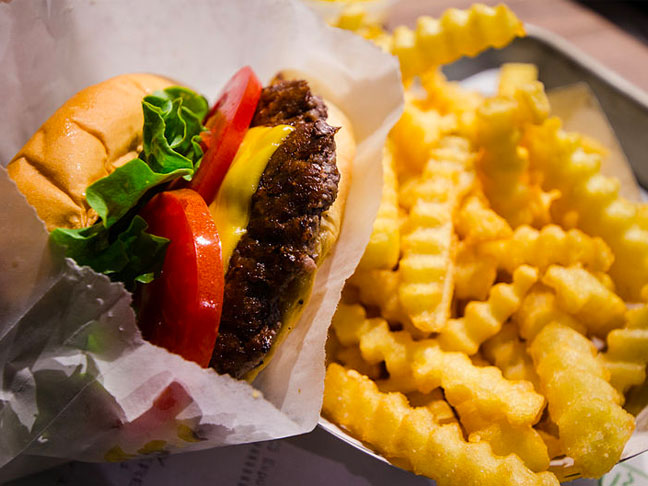 Cheeseburger & Fries