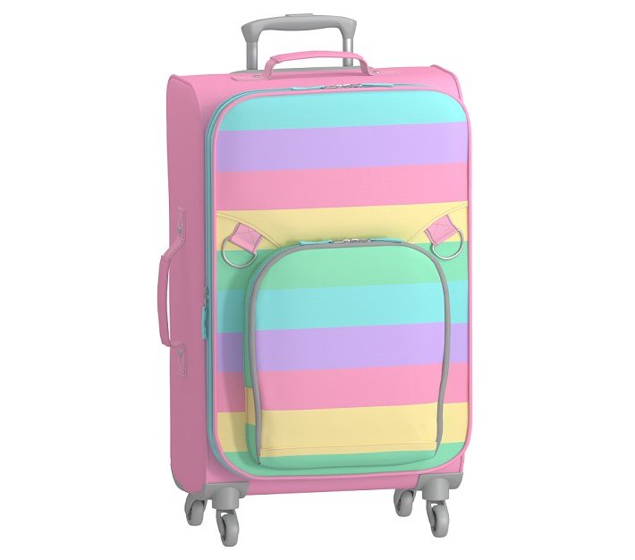 Pottery Barn Kids Fairfax Rainbow Stripe Spinner