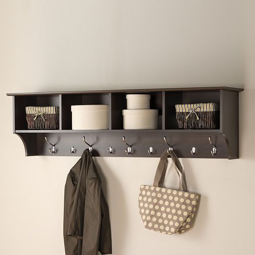 Add an Entryway Cubby Shelf