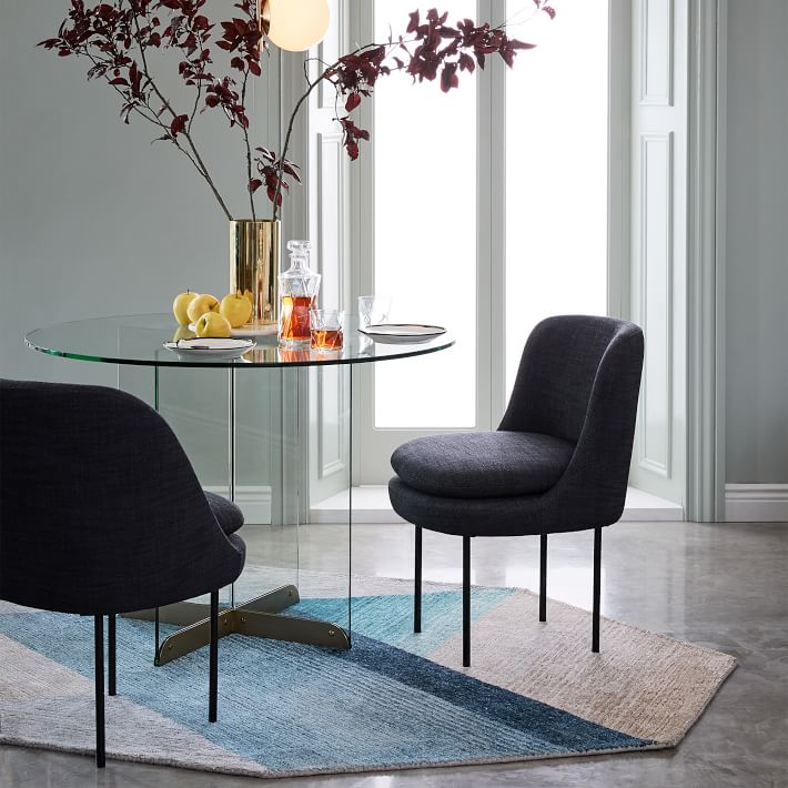 Calliope Glass Dining Table From West Elm