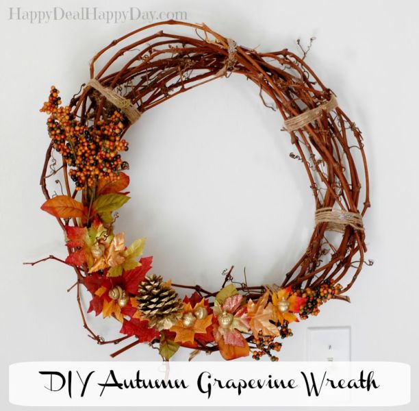 Fall Foliage Wreath