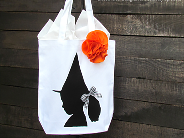 Silhouette Tote Bag 