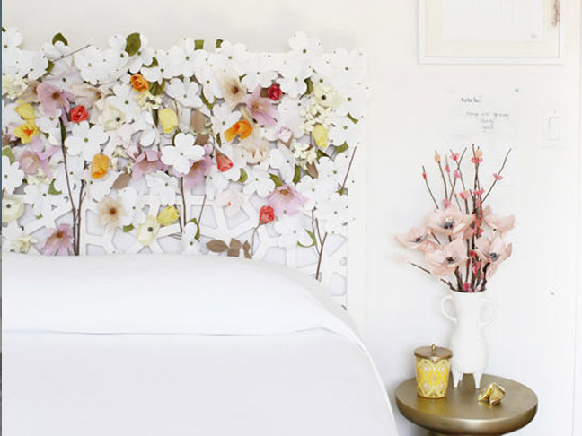 Floral Headboard