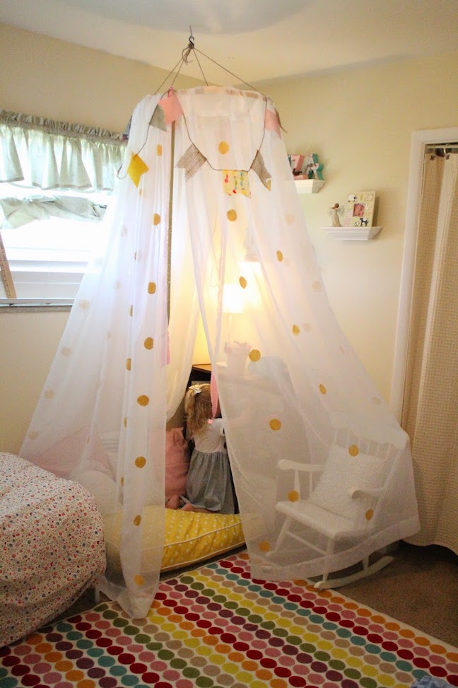 Polka Dot Princess Canopy