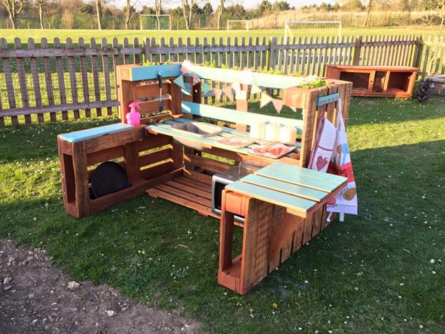 Outdoor Mud Kitchen