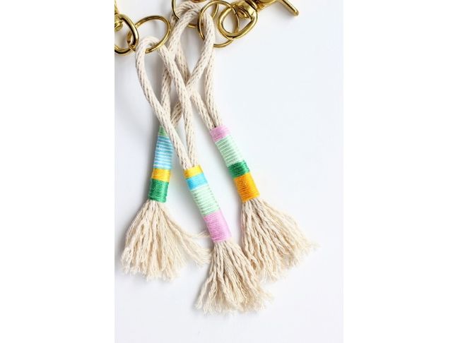 DIY Rope Tassel Keychain