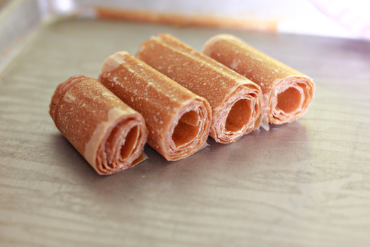 Pumpkin Pie Fruit Roll Ups