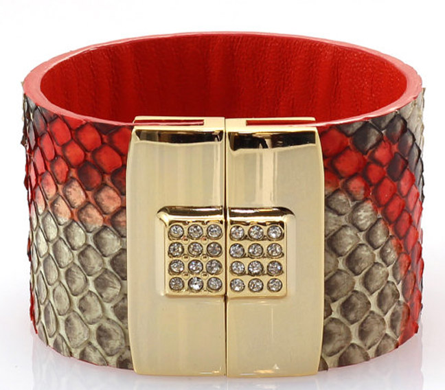 Buy it: Diego Rocha Python Bracelet