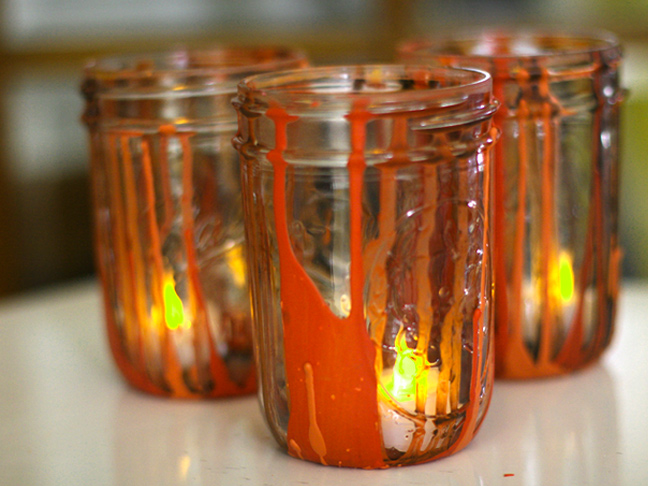 Halloween Drip Jars