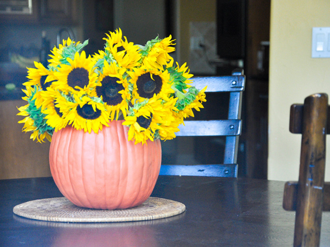 Pumpkin Floral Arrangement