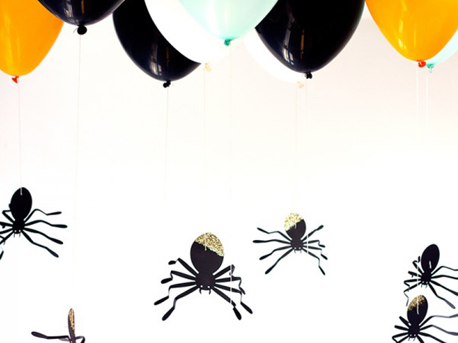 Hanging Spider Balloons