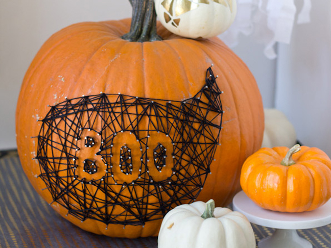 String Art Pumpkins