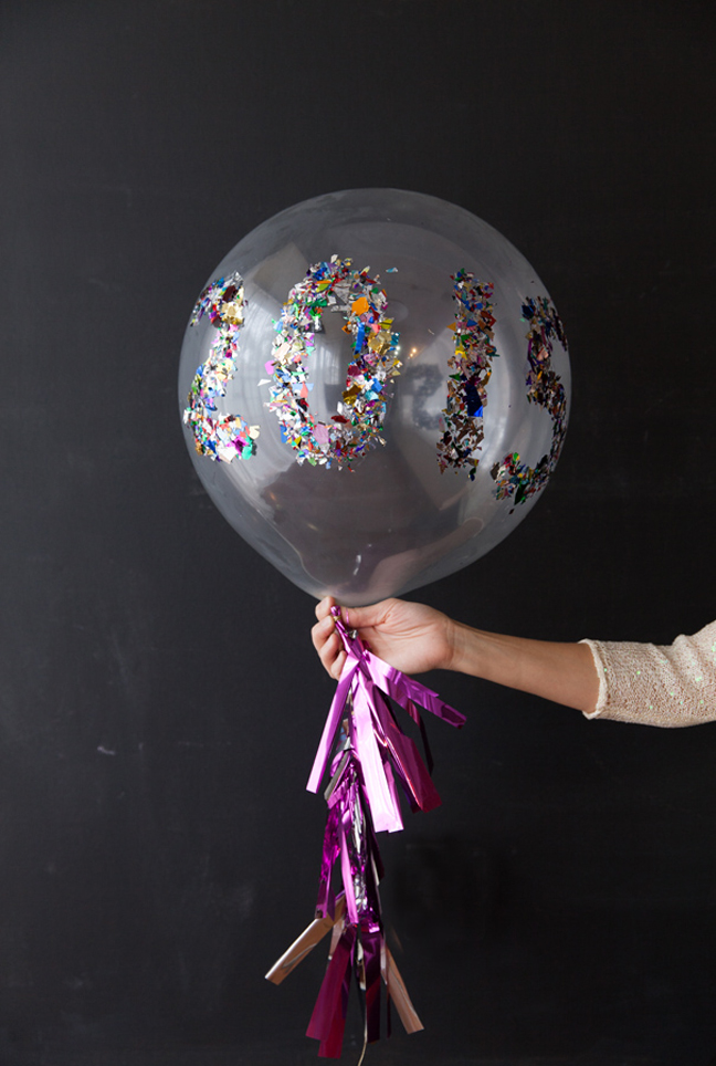 Decorate balloons