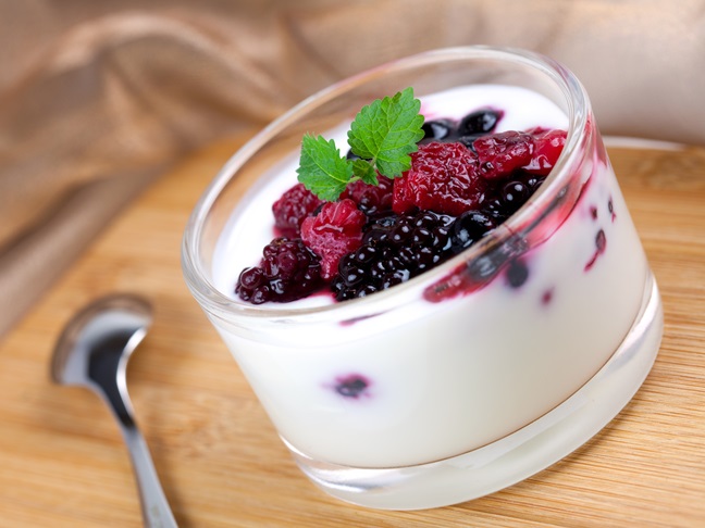 Greek Yogurt and Berries