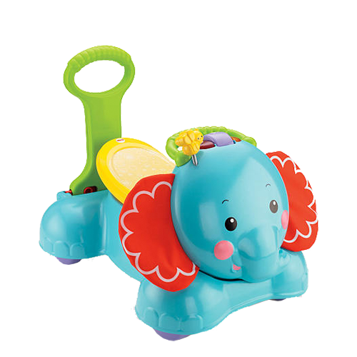 3-in-1 Bounce, Stride & Ride Elephant