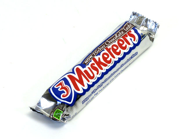 3 Musketeers Candy Bar