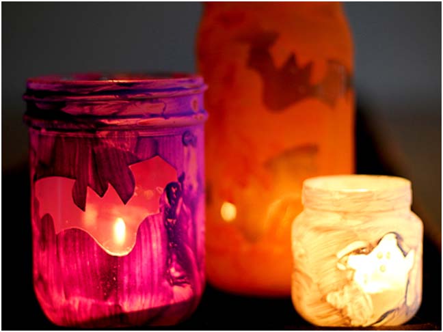 Halloween DIY: Halloween Luminaries