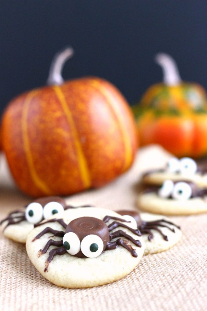 Halloween Spider Cookies