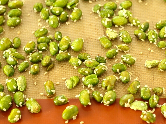 Soft Roasted Sesame Edamame