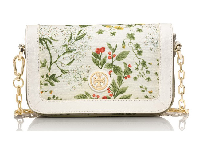 Tory Burch Robinson Printed Chain Mini Bag 