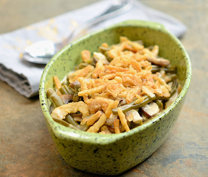 Cream Cheese Green Bean Casserole