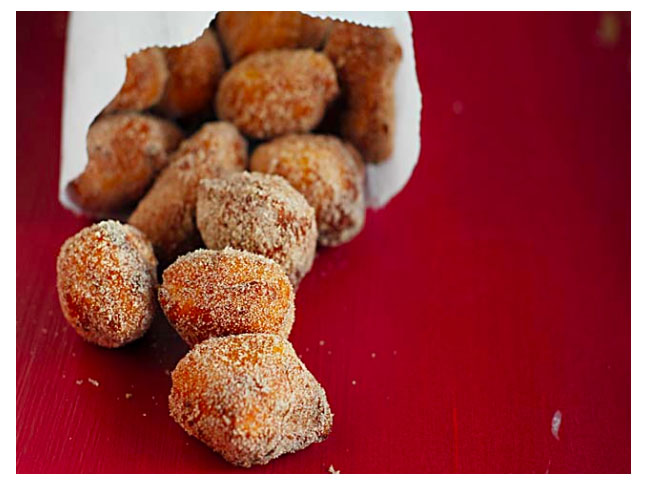 Quick Cinnamon Sugar Donut Bites