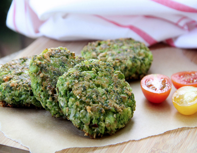 Broccoli Pecorino Fritters