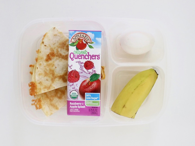 Quesadilla Toddler Lunch