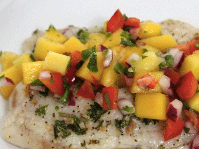 Tilapia With Mango Salsa