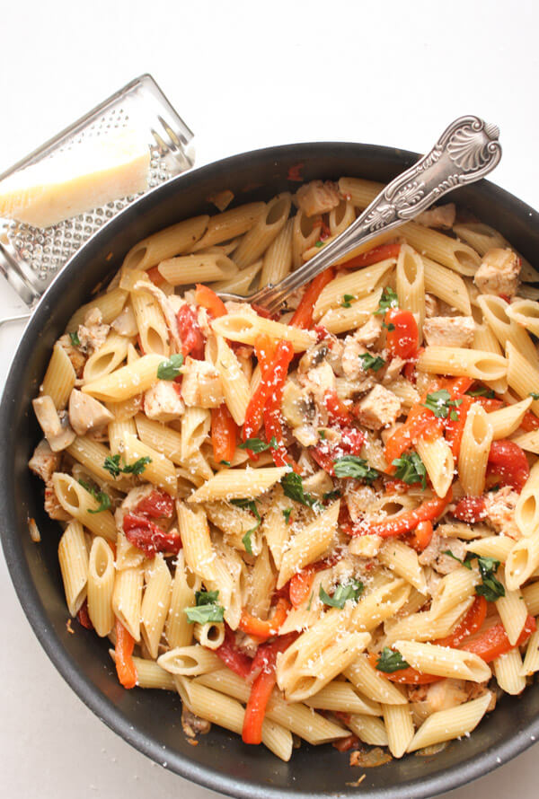 Turkey Skillet Pasta