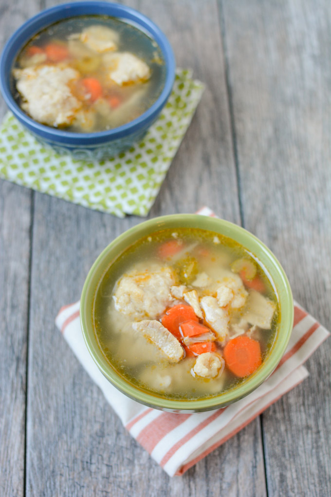 Turkey Dumpling Soup