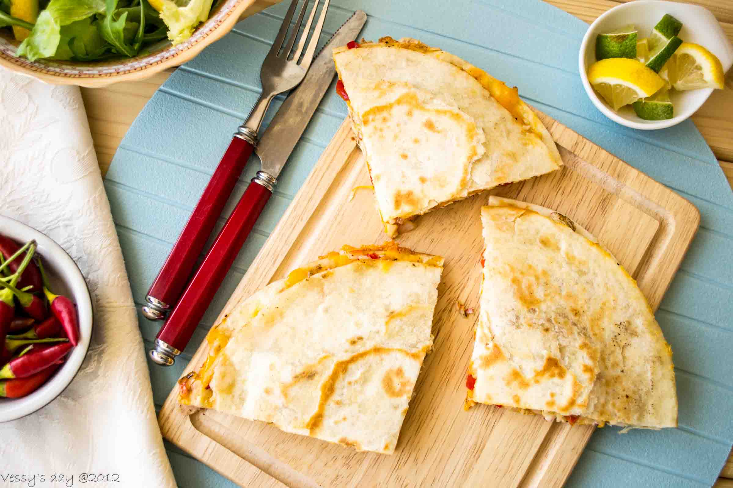 Crab Quesadillas