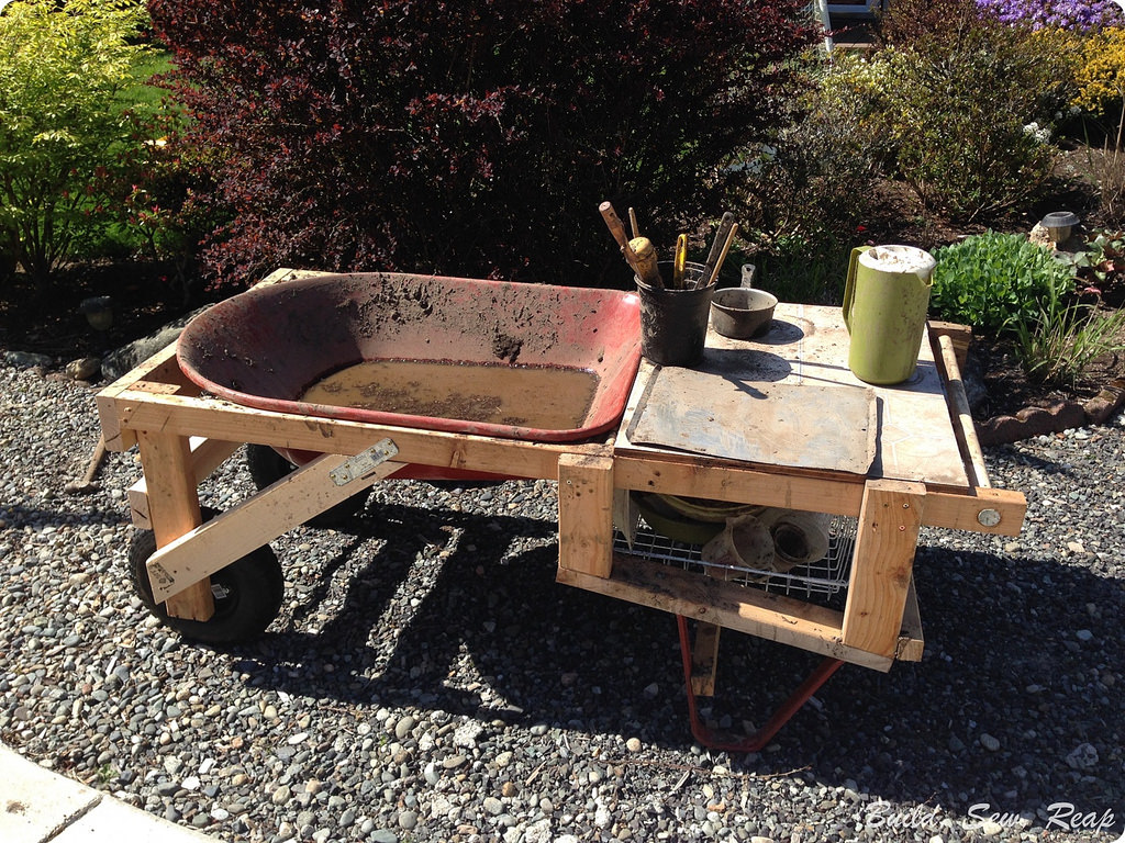 A giant portable sink