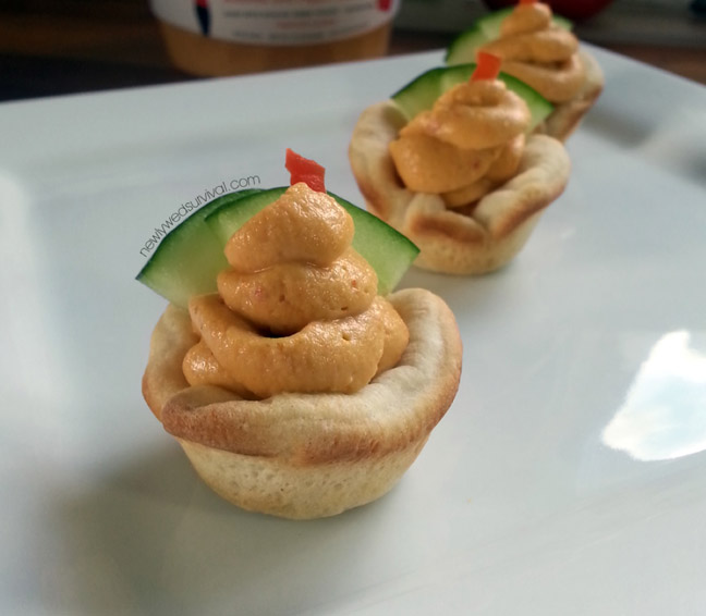 Hummus Cupcakes