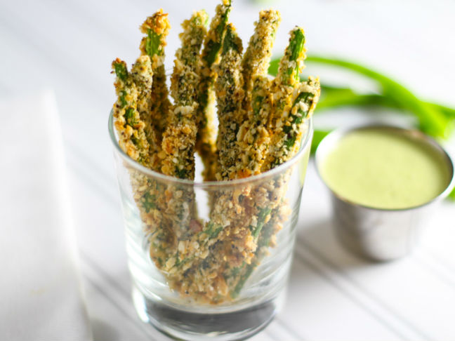 Baked Green Bean Fries