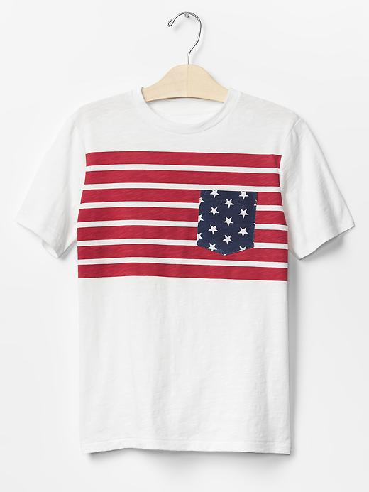 Boy's Americana Pocket Tee