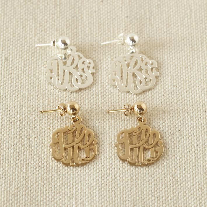 Monogram Earrings