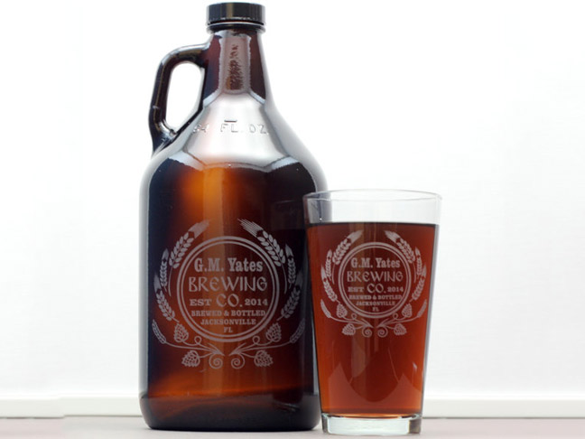 Personalized Beer Growler