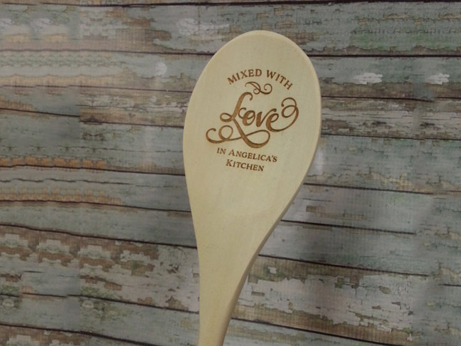 Personalized Wooden Spoon